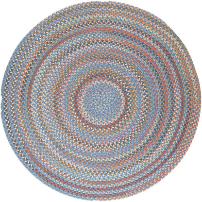 Rhody Rug Bar Harbor Braided Round Reversible Area Rugs