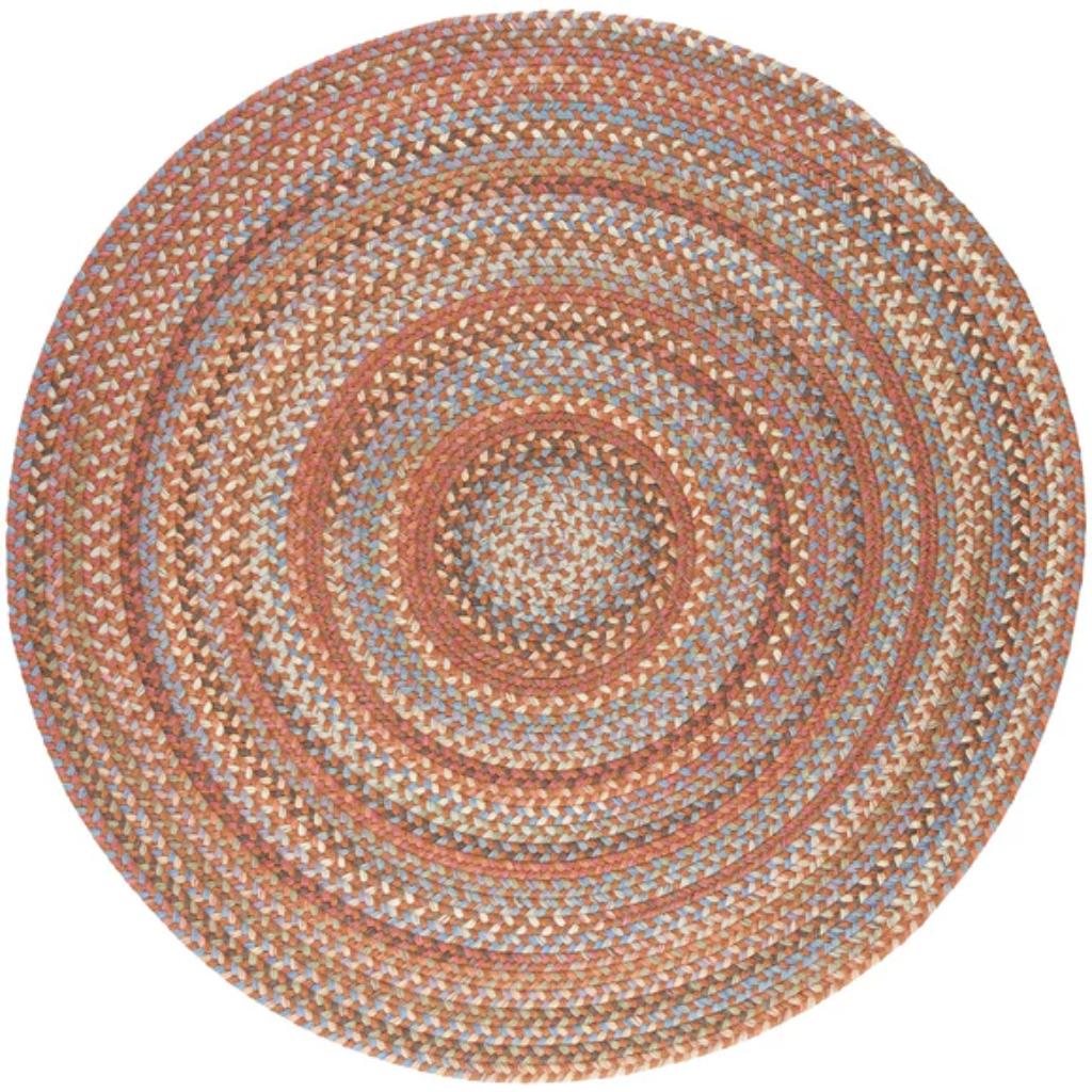 Rhody Rug Bar Harbor Braided Round Reversible Area Rugs