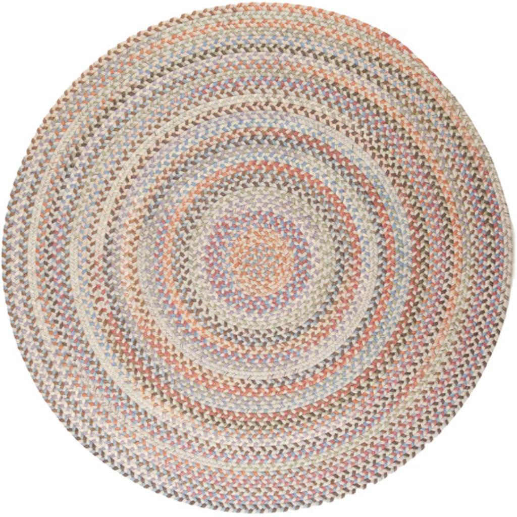 Rhody Rug Bar Harbor Braided Round Reversible Area Rugs