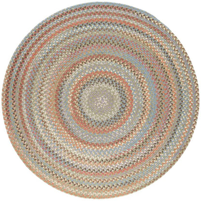 Rhody Rug Bar Harbor Braided Round Reversible Area Rugs