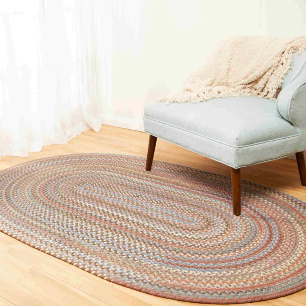 Rhody Rug Bar Harbor Braided Runner Reversible Area Rugs