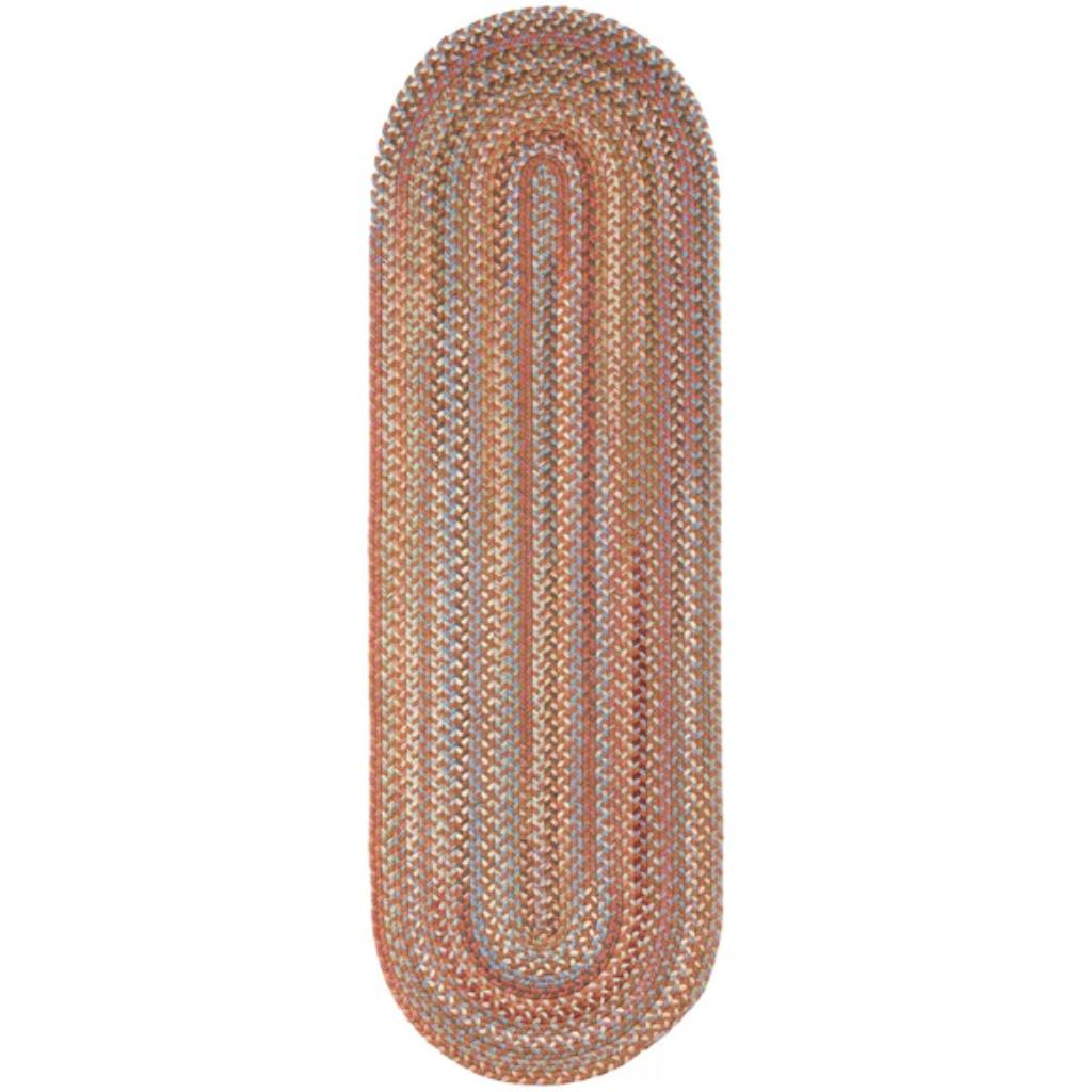 Rhody Rug Bar Harbor Braided Runner Reversible Area Rugs