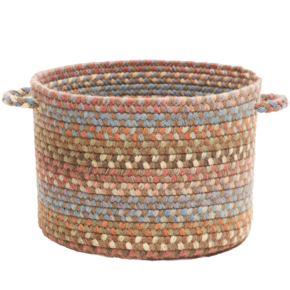 Rhody Rug Bar Harbor Wool Braided Handmade Basket