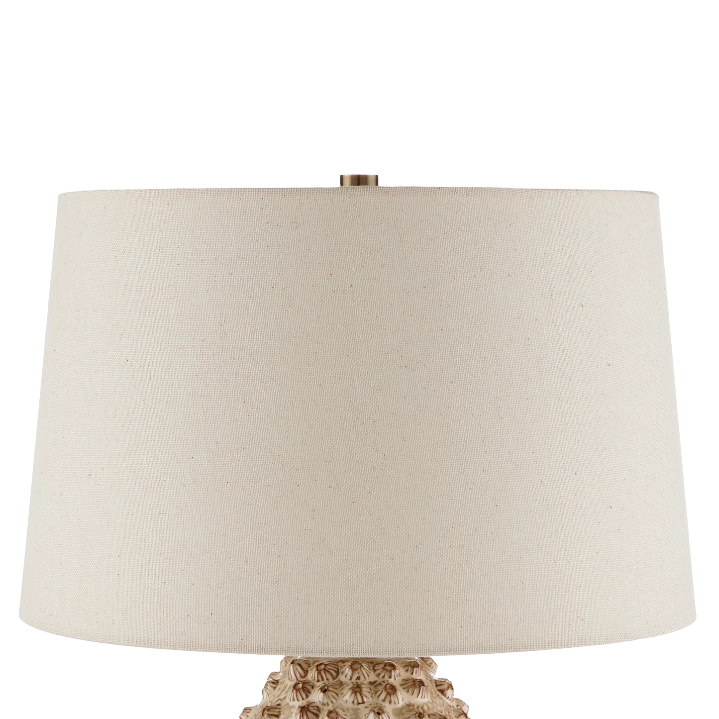 Barnacle Ivory Table Lamp-Table Lamps-Currey & Co-Sideboards and Things