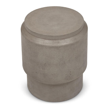 Barrel Fiber Reinforced Concrete Stool