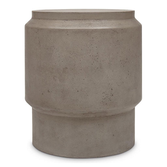 Barrel Fiber Reinforced Concrete Stool