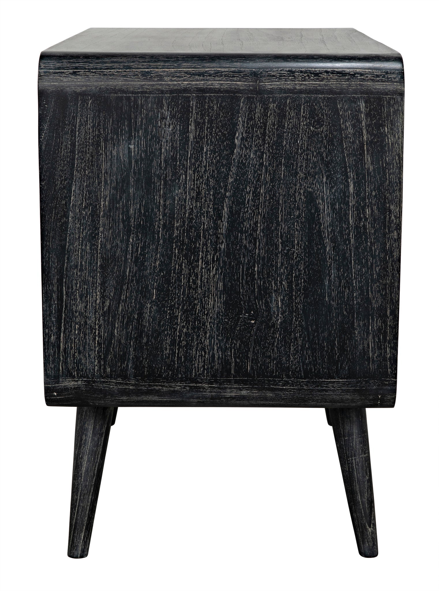 Bart Wood Black Chest-Chests-Noir-Sideboards and Things