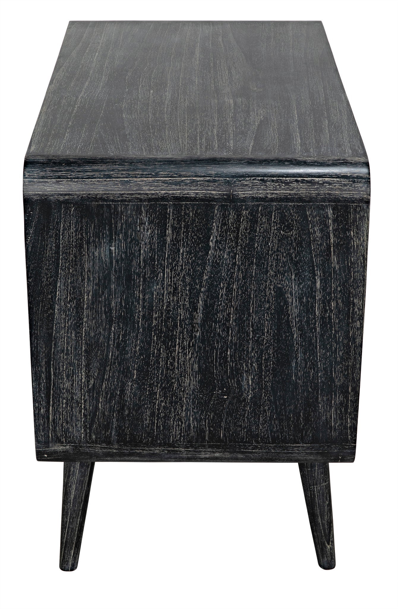 Bart Wood Black Chest-Chests-Noir-Sideboards and Things