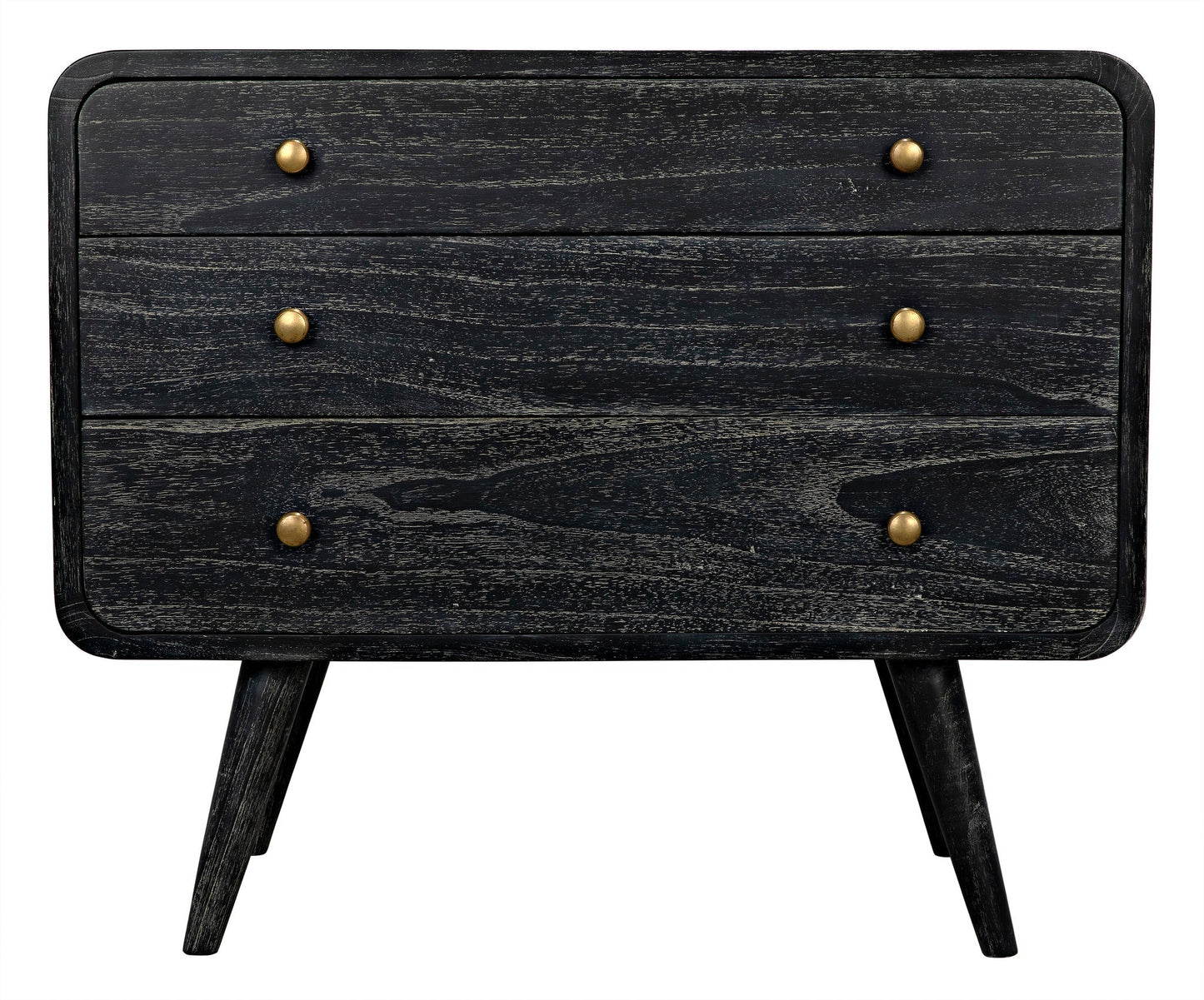 Bart Wood Black Chest-Chests-Noir-Sideboards and Things