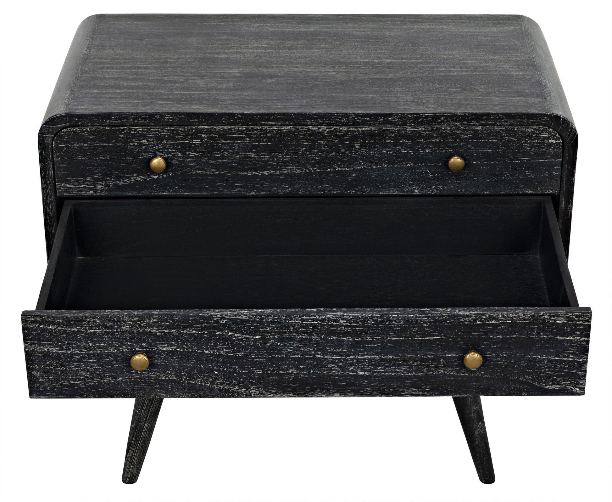 Bart Wood Black Chest-Chests-Noir-Sideboards and Things