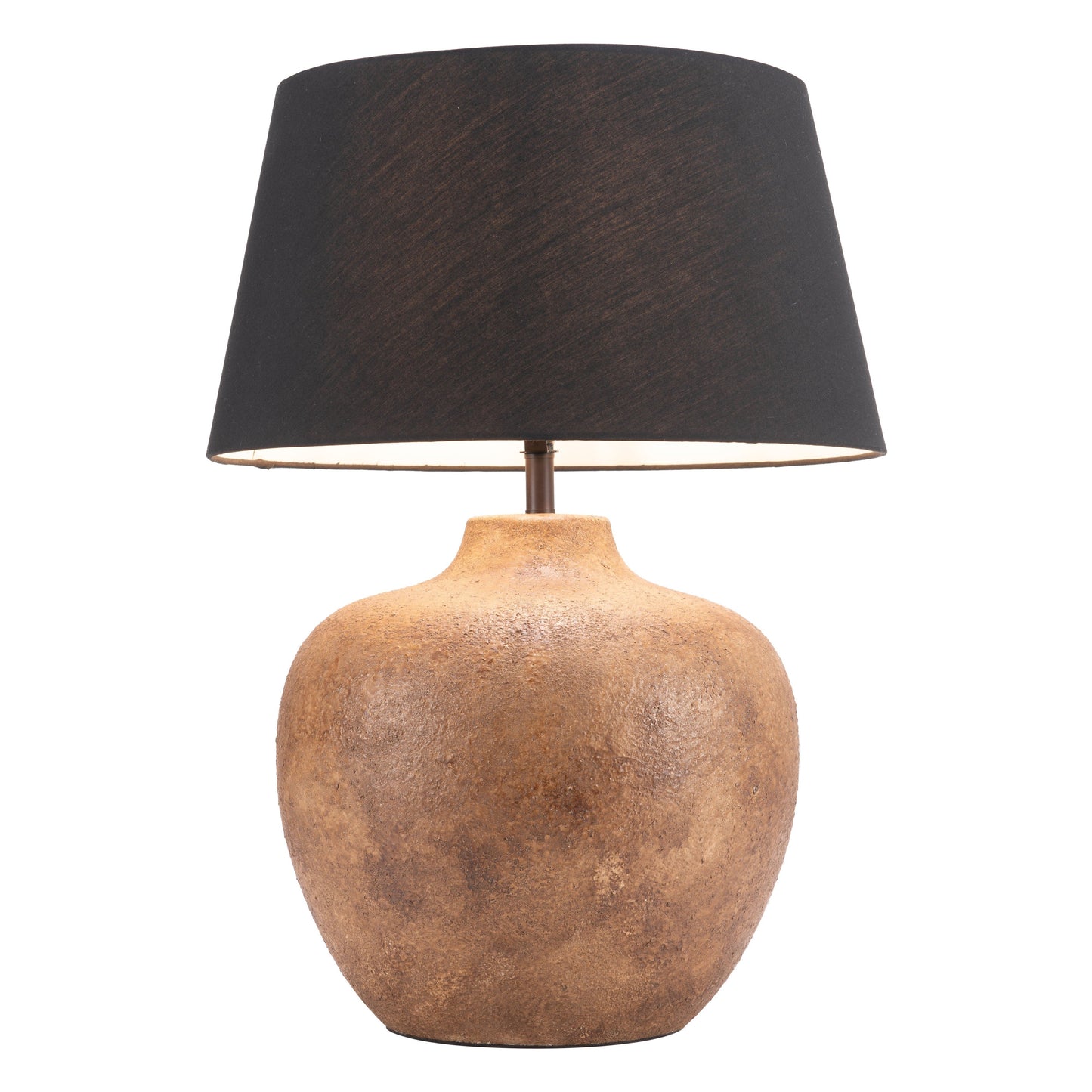 Basil Table Lamp Black-Table Lamps-Zuo Modern-LOOMLAN