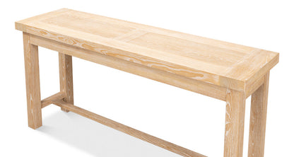 Bauhaus Console Table Reclaimed Wood-Console Tables-Sarreid-LOOMLAN