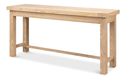 Bauhaus Console Table Reclaimed Wood-Console Tables-Sarreid-LOOMLAN