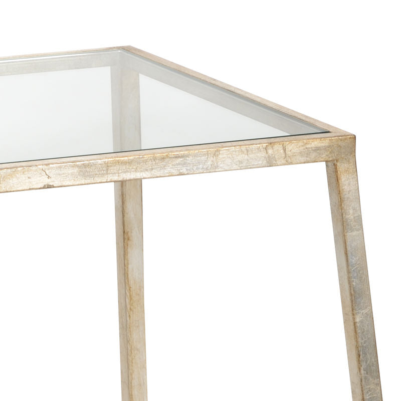 Bauhaus Iron Framed Square Side Table