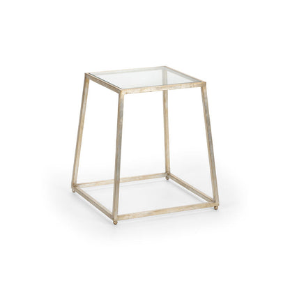 Bauhaus Iron Framed Square Side Table