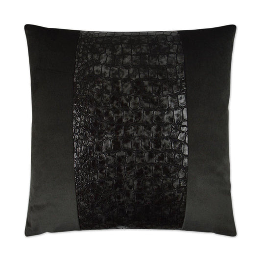 D.V. Kap Bayou Charcoal Black Throw Pillow Insert