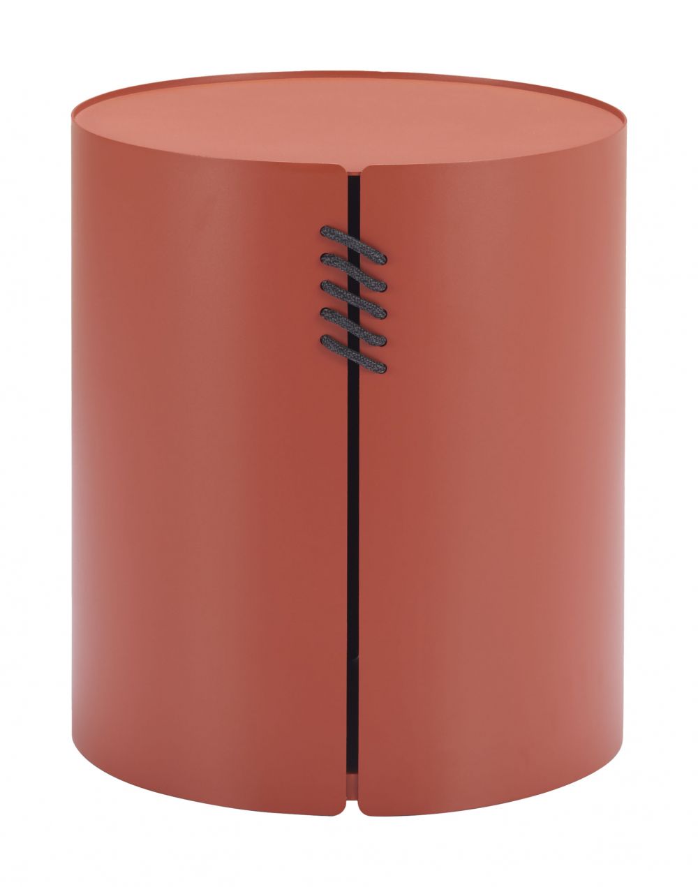 Zuo Modern Bayu Aluminum Red Side Table