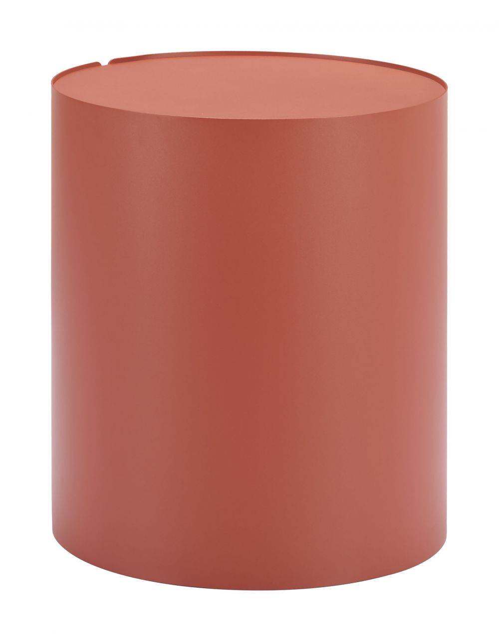 Zuo Modern Bayu Aluminum Red Side Table