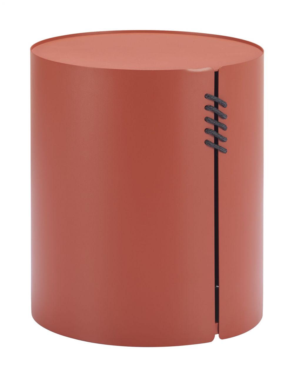Zuo Modern Bayu Aluminum Red Side Table
