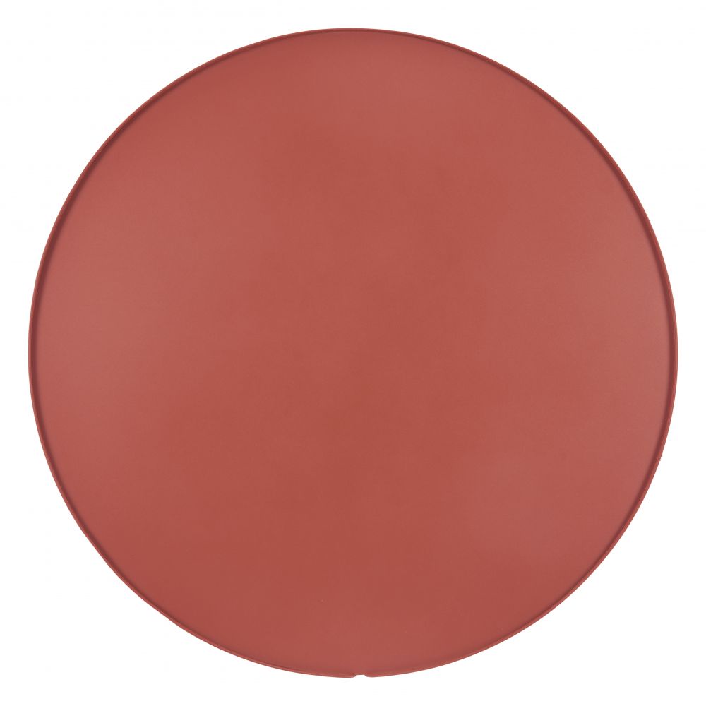 Zuo Modern Bayu Aluminum Red Side Table