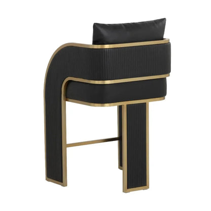 SUNPAN Baz Faux Leather Counter Stool
