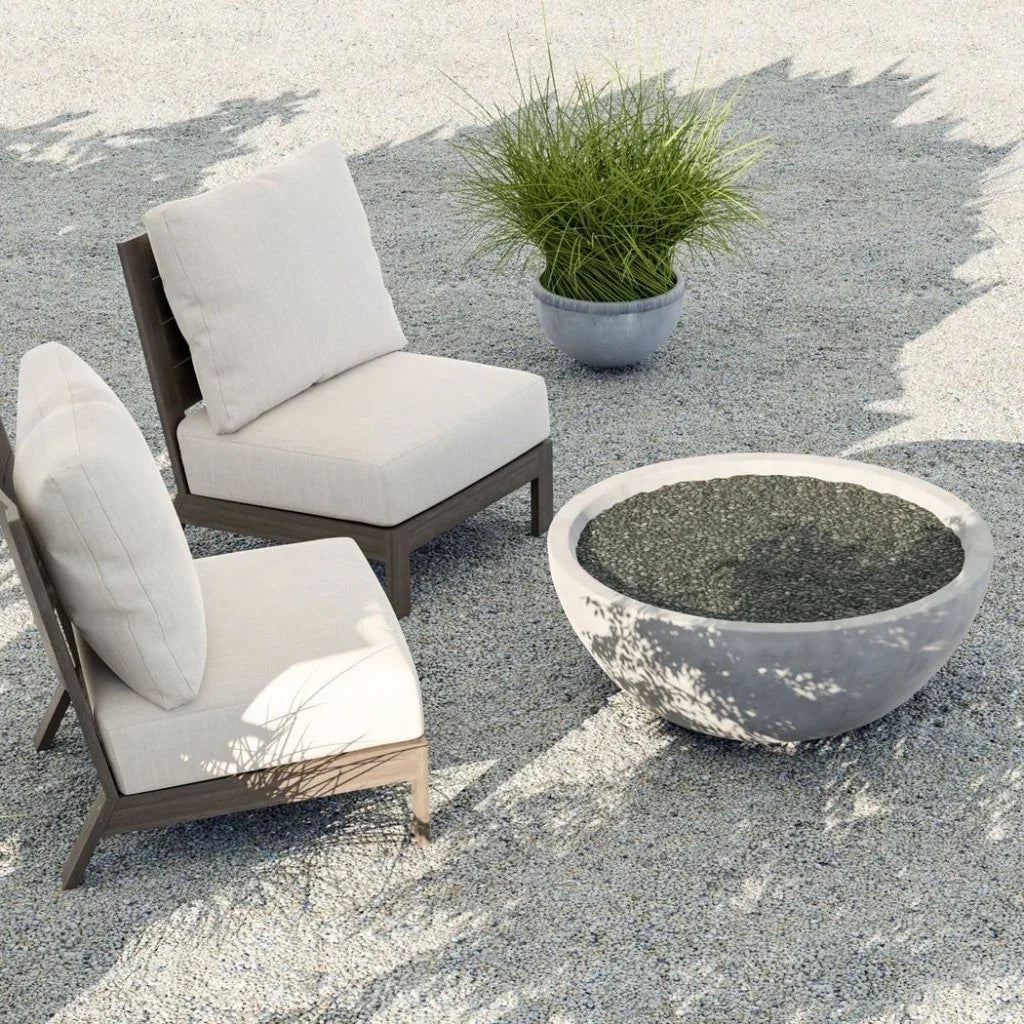 Bazaar Concrete Made Outdoor Fire Bowl Magic -- view 2