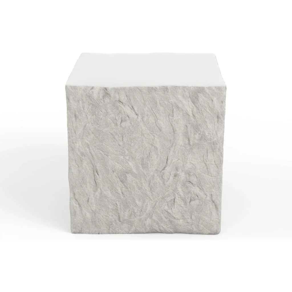 Bazaar Concrete Outdoor End Table -- view 4