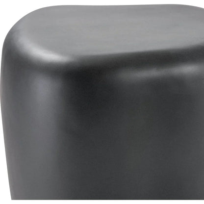 Bazaar Concrete Outdoor Pebble End Table -- view 3