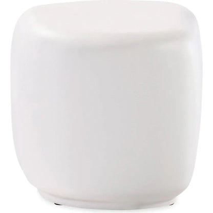 Bazaar Concrete Outdoor Pebble End Table -- view 5