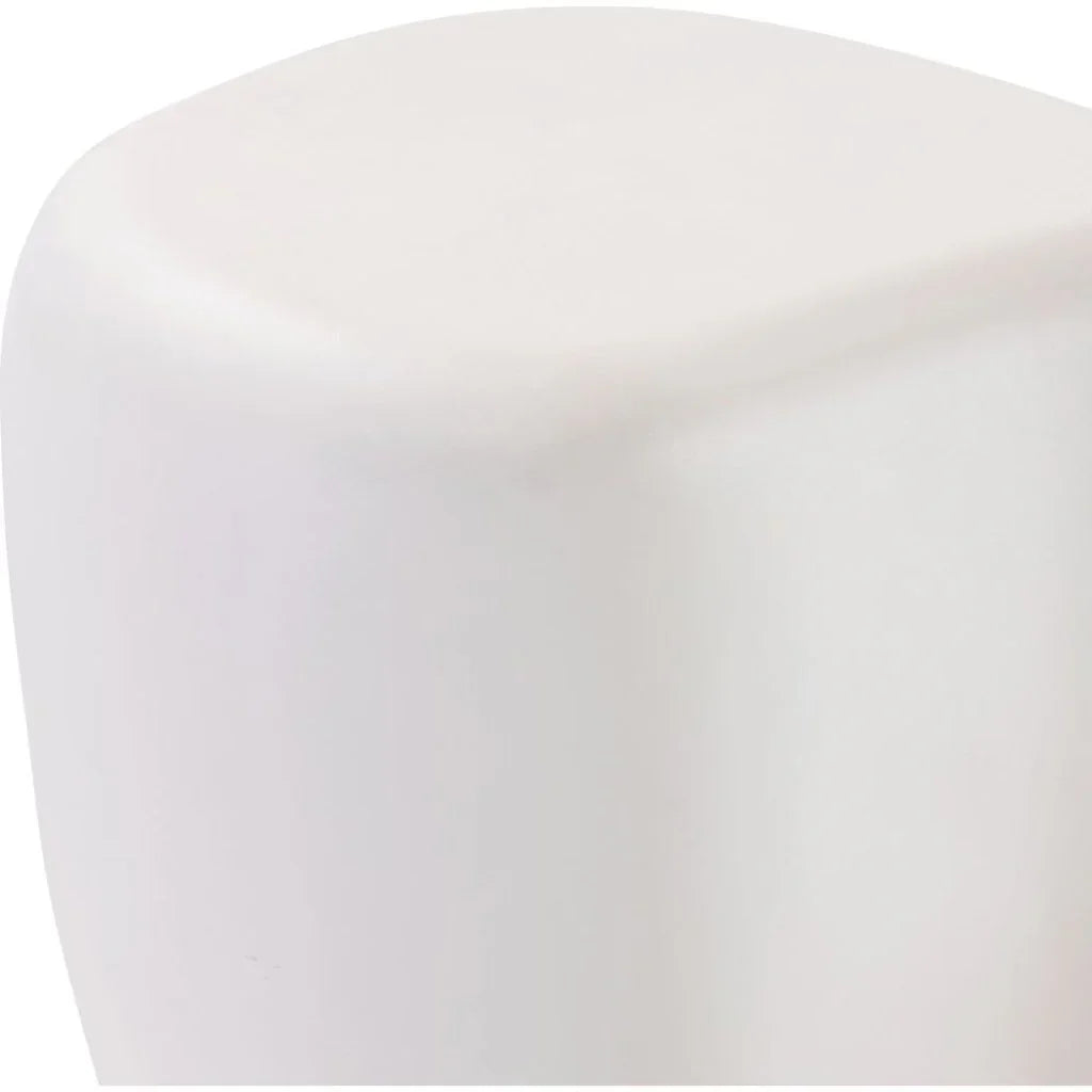 Bazaar Concrete Outdoor Pebble End Table -- view 6
