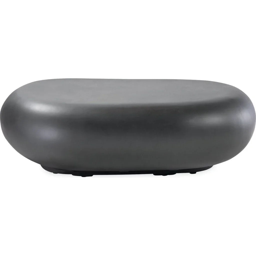 Bazaar Concrete Pebble Outdoor Coffee Table -- view 2