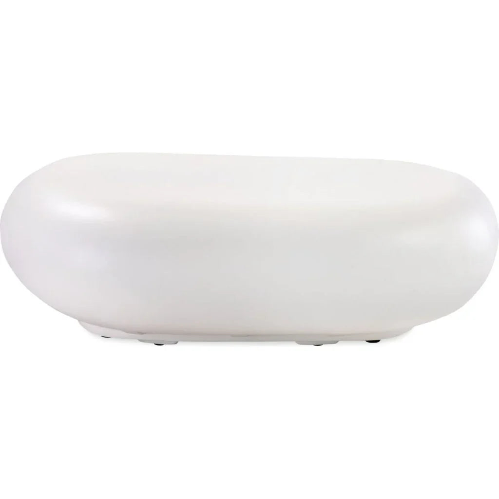 Bazaar Concrete Pebble Outdoor Coffee Table -- view 5