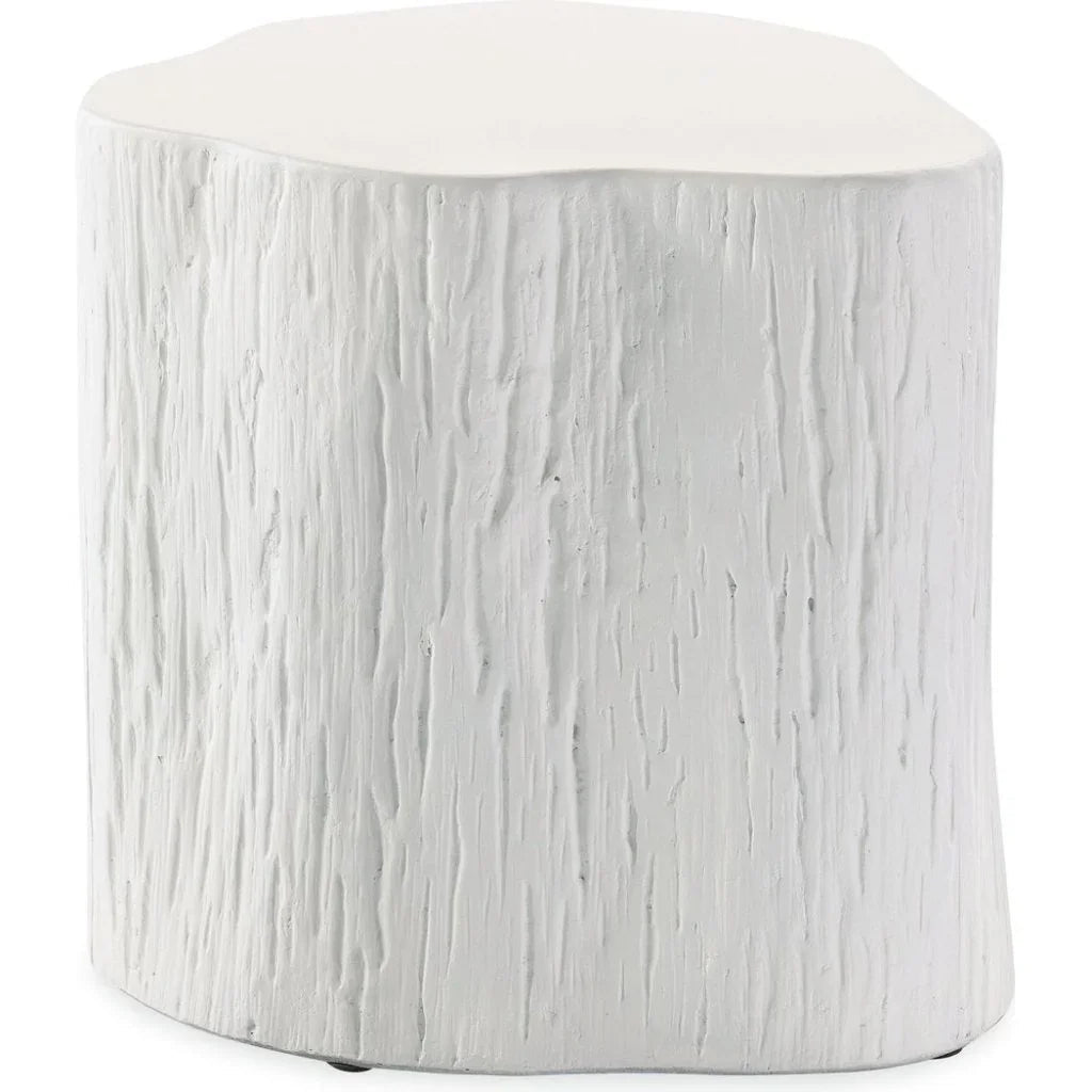 Bazaar Concrete Tree Trunk Outdoor End Table -- view 2