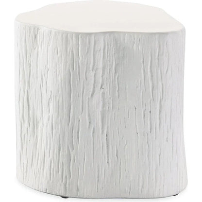 Bazaar Concrete Tree Trunk Outdoor End Table -- view 2