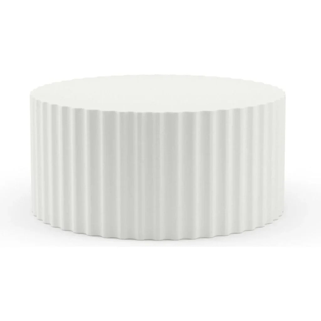 Bazaar Fluted Athena Outdoor Coffee Table