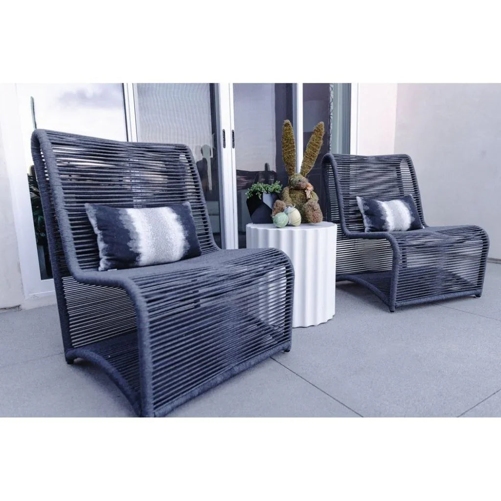 Bazaar Marino Armless Outdoor Club Chair -- view 5