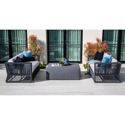 Bazaar Weatherproof Outdoor Ottoman -- view 12