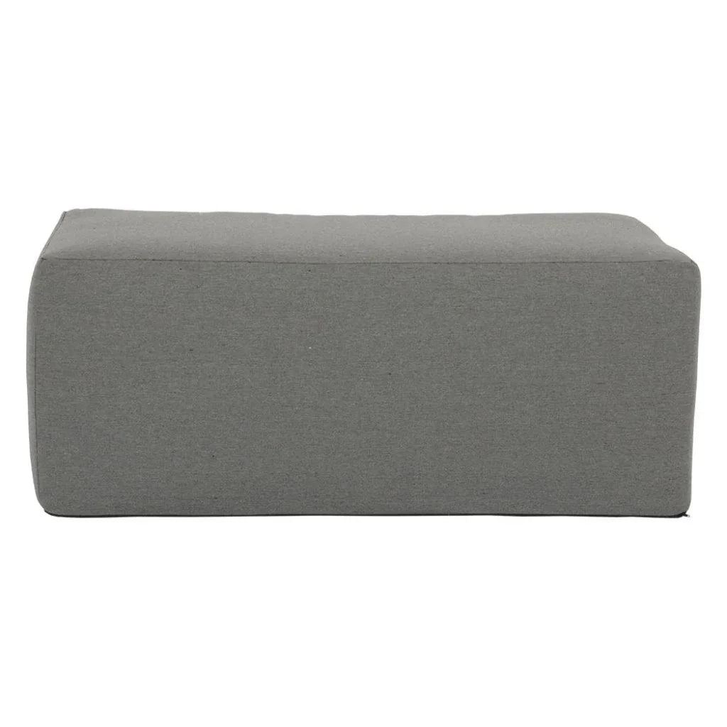 Bazaar Weatherproof Outdoor Ottoman -- view 2