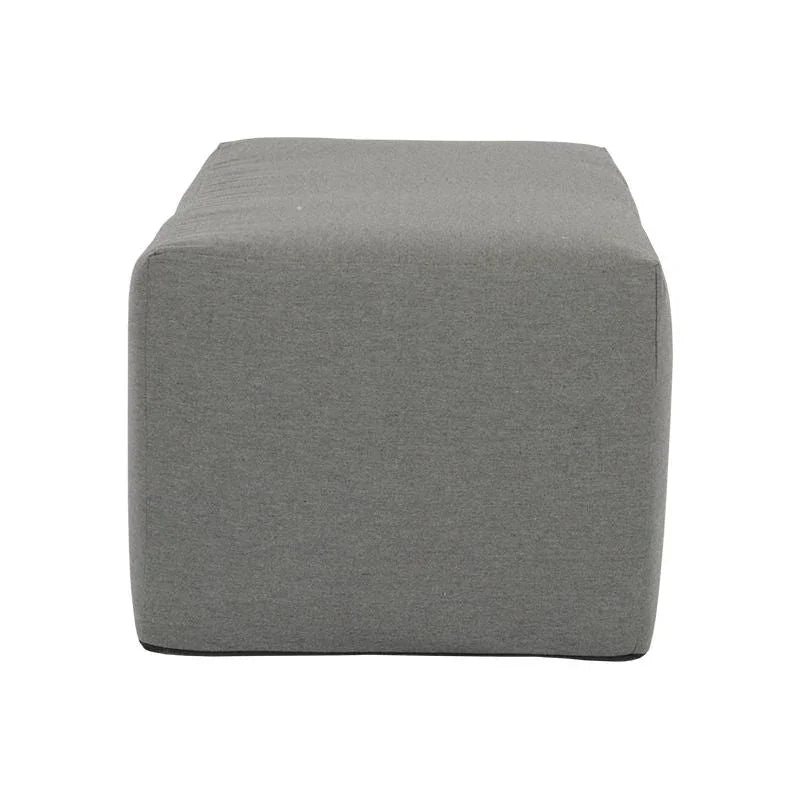 Bazaar Weatherproof Outdoor Ottoman -- view 3