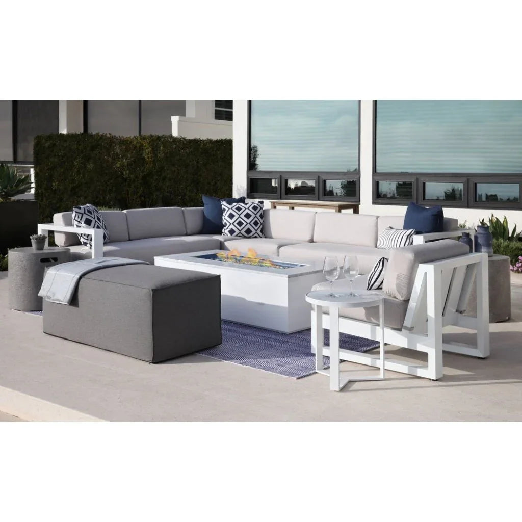 Bazaar Weatherproof Outdoor Ottoman -- view 9