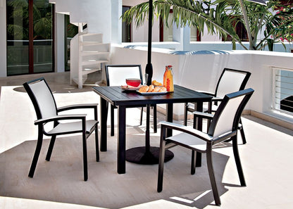 Telescope Bazza Sling Stacking Outdoor Dining Set 5PC