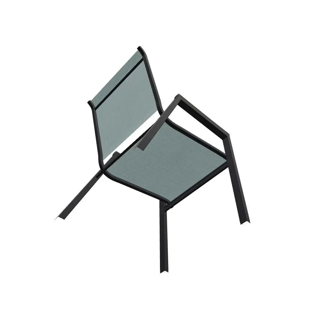 Bazza Sling Stacking Bistro Chair