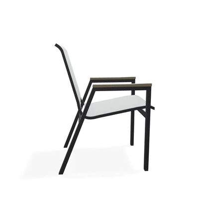 Bazza Sling Stacking Bistro Chair
