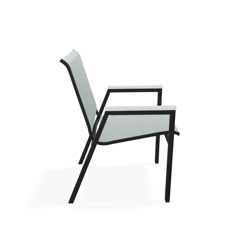 Bazza Sling Stacking Bistro Chair