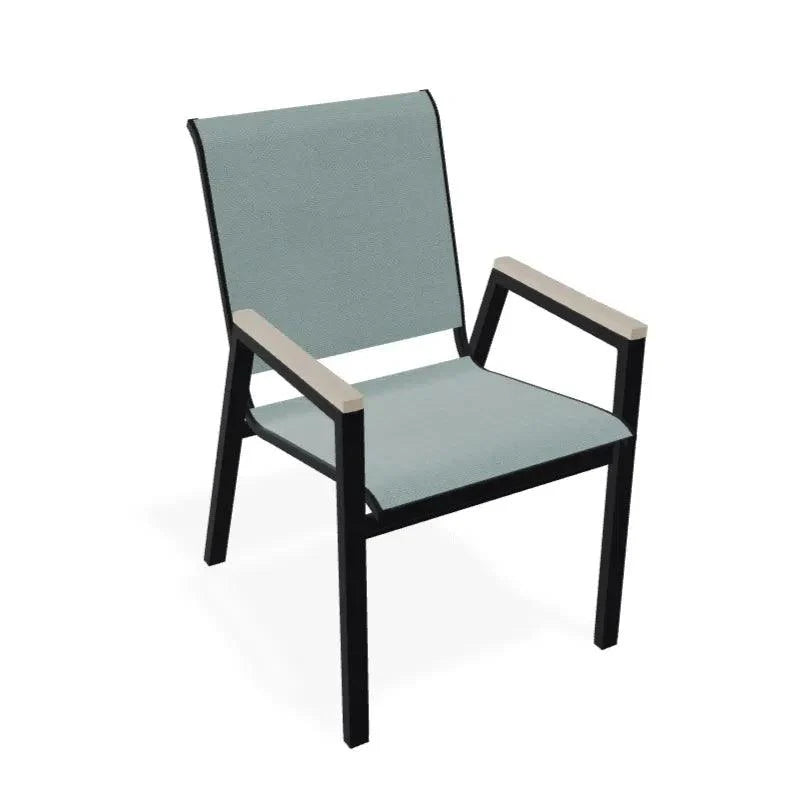 Bazza Sling Stacking Bistro Chair