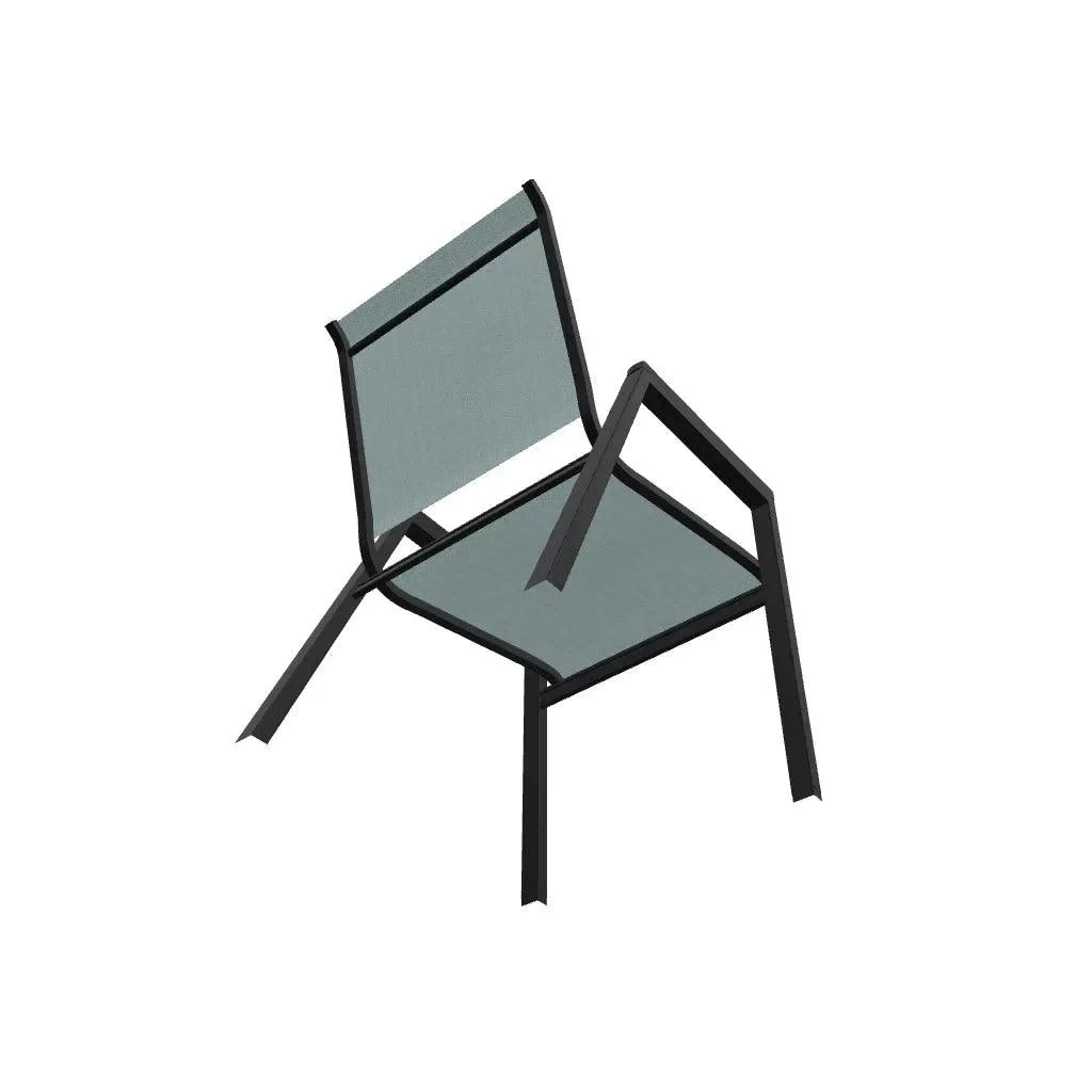 Bazza Sling Stacking Bistro Chair