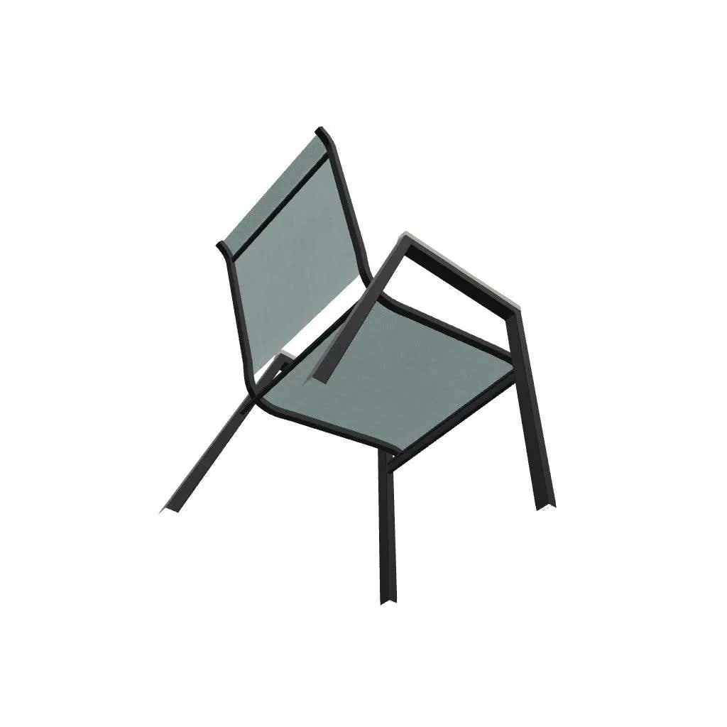 Bazza Sling Stacking Bistro Chair
