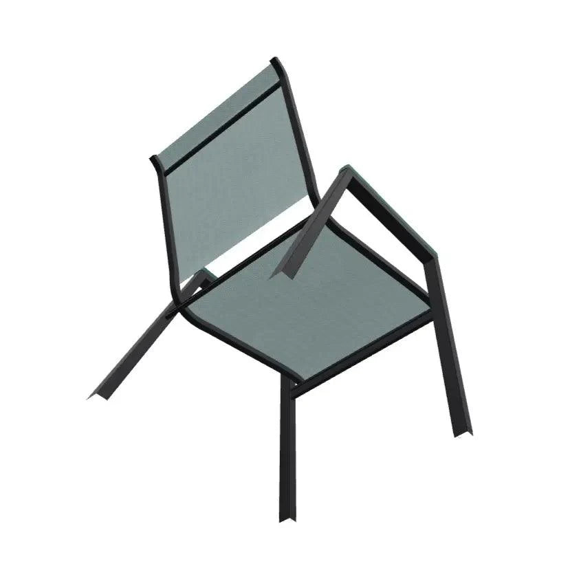 Bazza Sling Stacking Bistro Chair