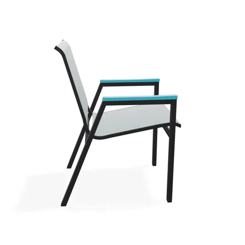 Bazza Sling Stacking Bistro Chair
