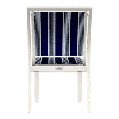 Bazza Sling Stacking Armless Café Chair